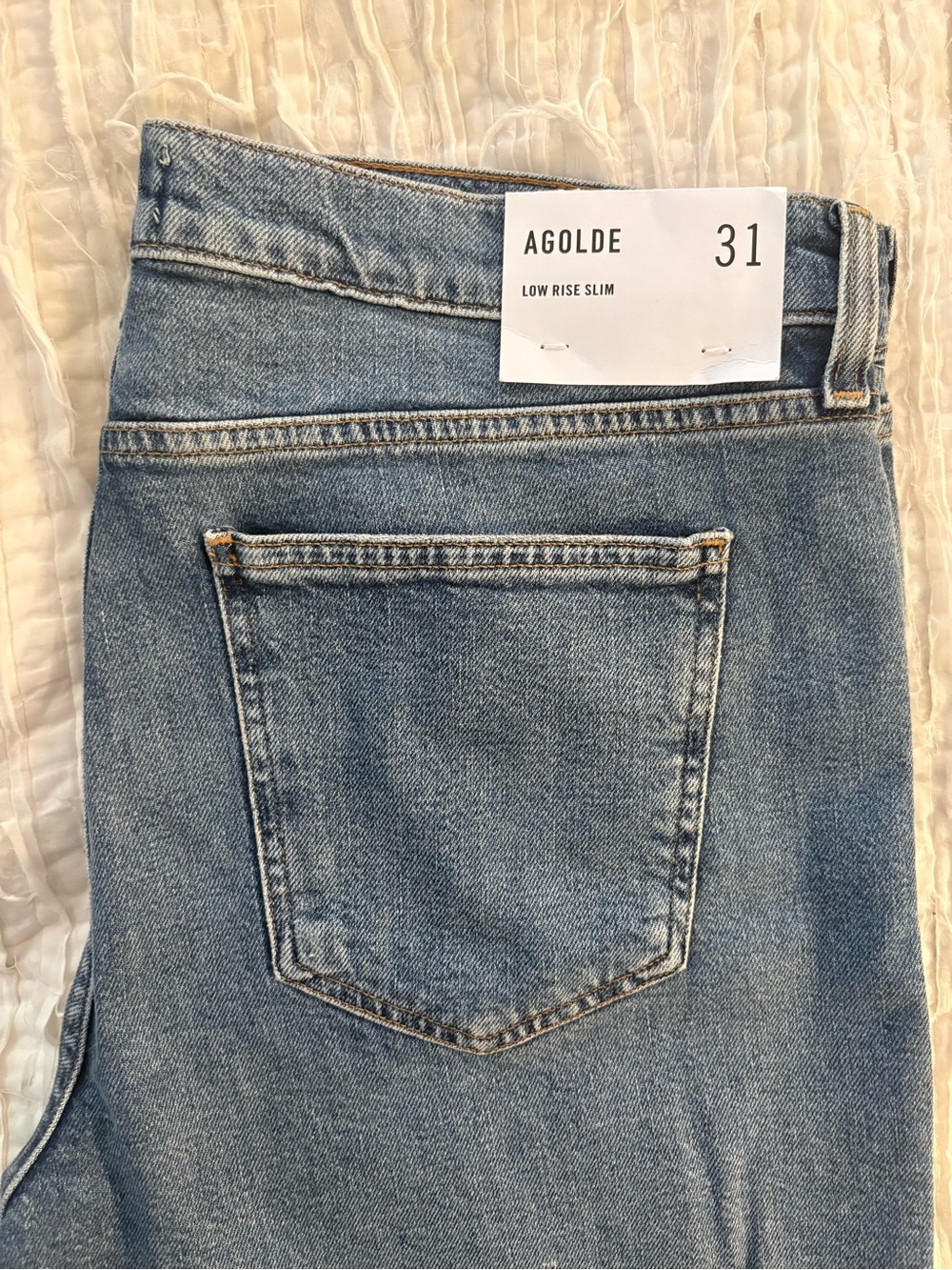 Agolde Low Rise Slim - Picture 4 of 9